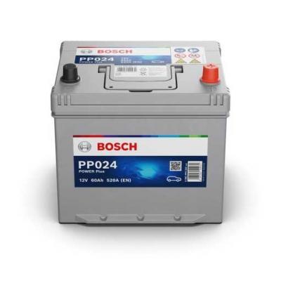Bosch Power Plus Line PP024 0092PP0240 akkumulátor, 12V 60Ah 520A J+, Japán